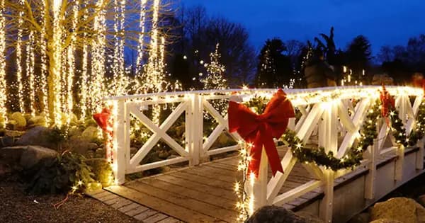 Eventyrlig Jul og julemarked i Birkegårdens Haver