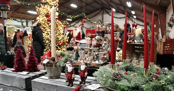 Julehygge, julemarked, og julelys i Birkegårdens Haver