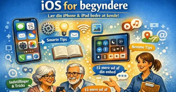 Biblioteksklubbens cafeaften: iPhone og iPad for begyndere