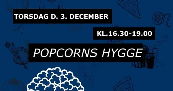 Teen-klub og Pizza – Popcorns hygge