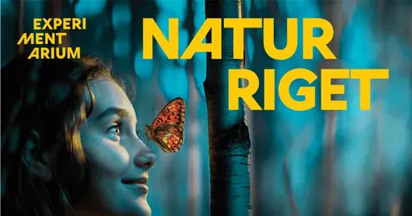 Experimentariums udstilling Naturriget på Høng Bibliotek