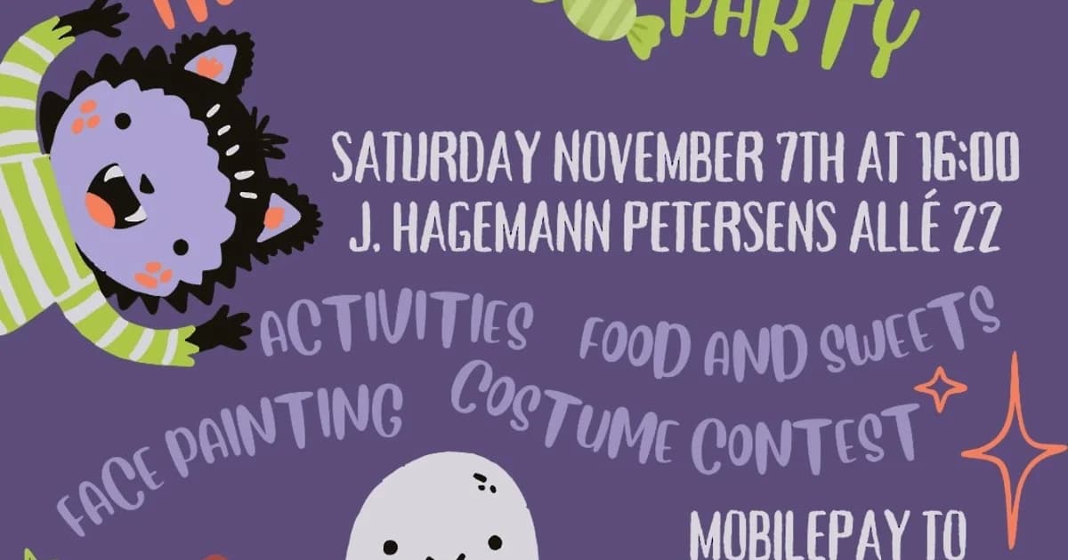International Community Kalundborg - Halloween Afterparty